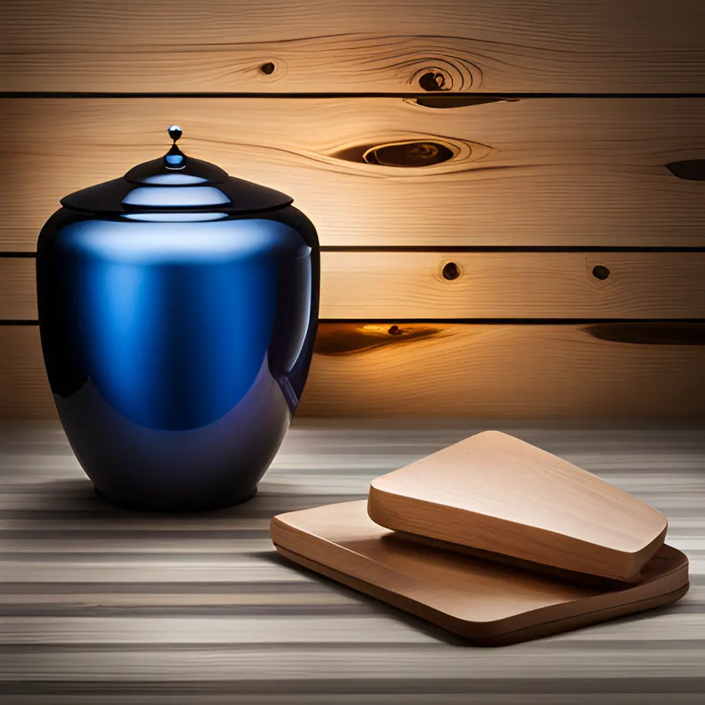 Urns used for cremation are available in many forms, shapes and sizes made from wood and other materials.