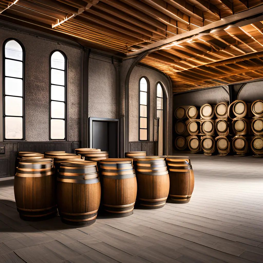 How Big Is A Wooden Cask Used For Aging Alcohol?