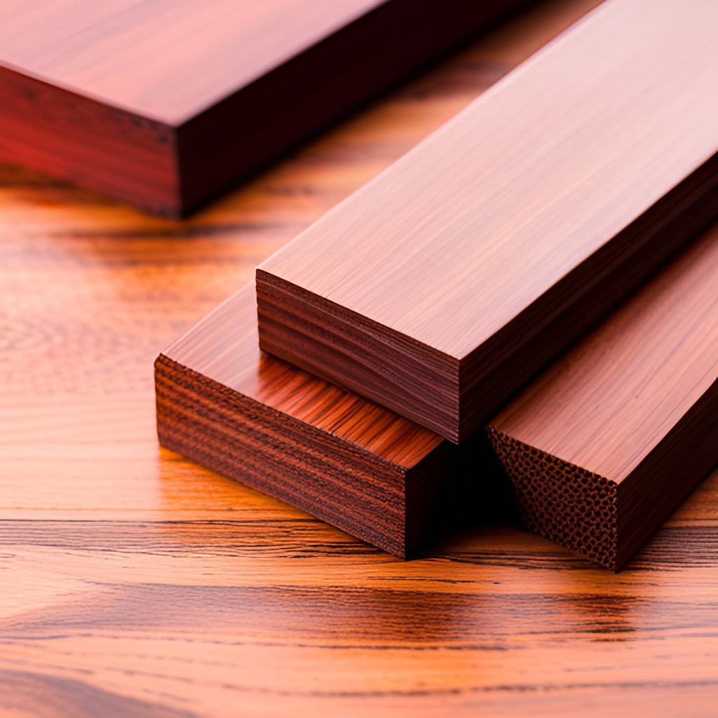 Afzelia wood is highly regarded for its durability, stability, and attractive appearance