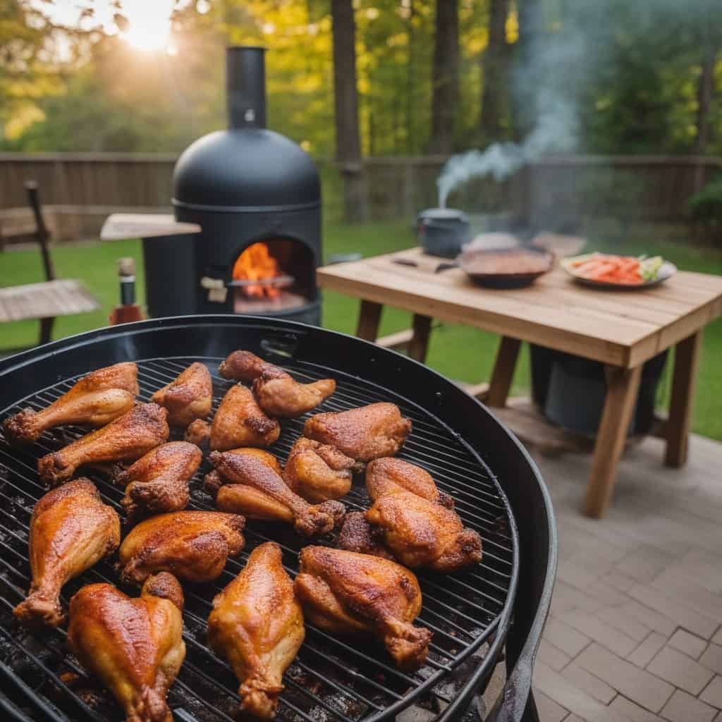 Hickory Wood Cold Smoking Technique