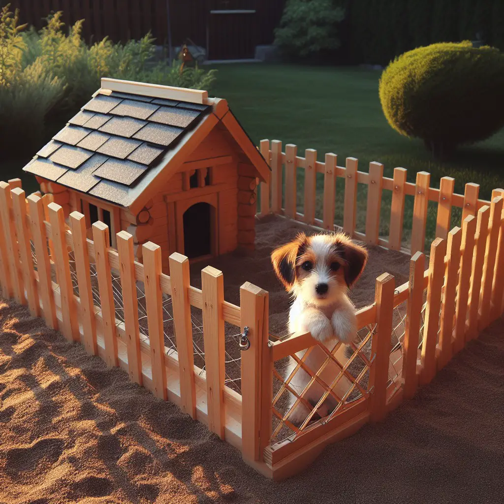 Can You Make A Temporary Fence For Dogs With Wood?