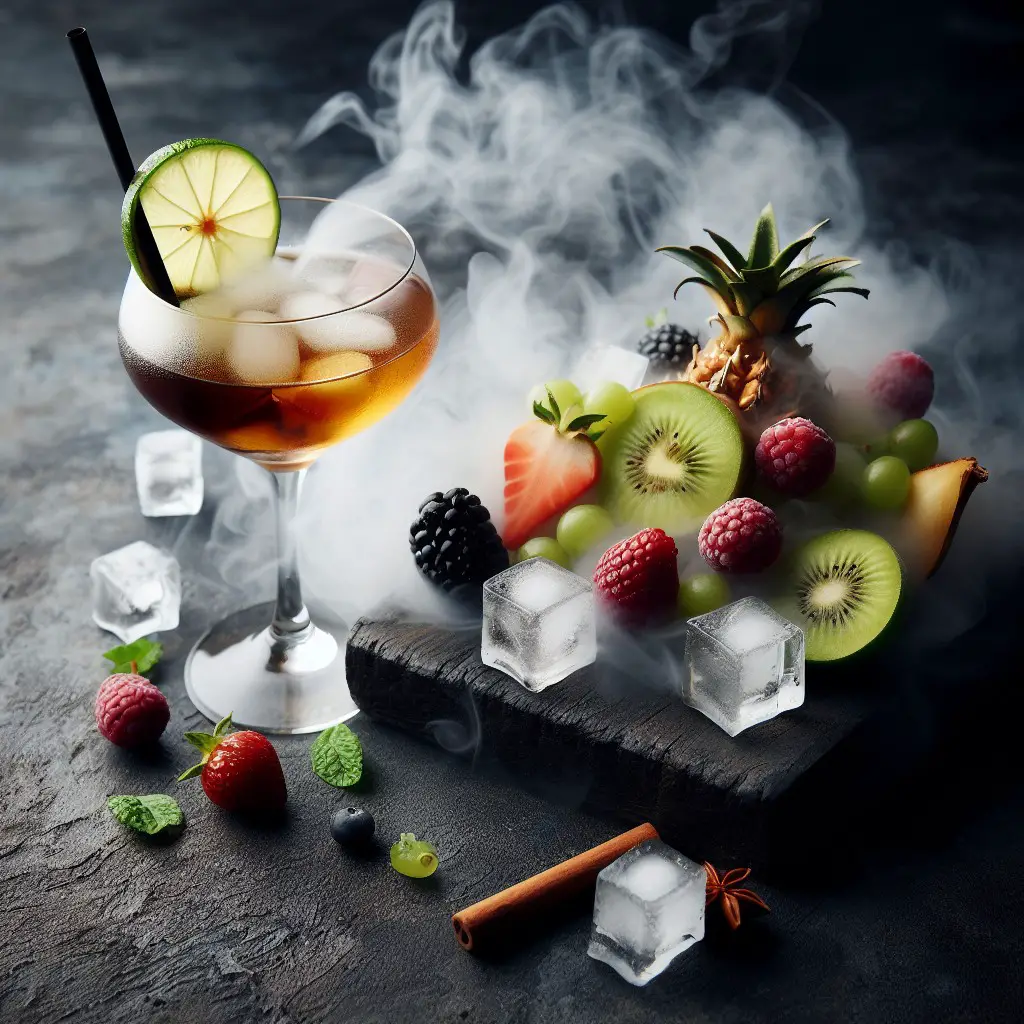 New Innovations In Smoked Cocktails, Ice Cubes, Syrups and Fruits